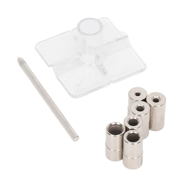 8 st Självcentrerande Dowel Jig Kit 6 Storlekar Innerdiameter Legerat Stål Borrbussning Borrguide Centreringsstans Set