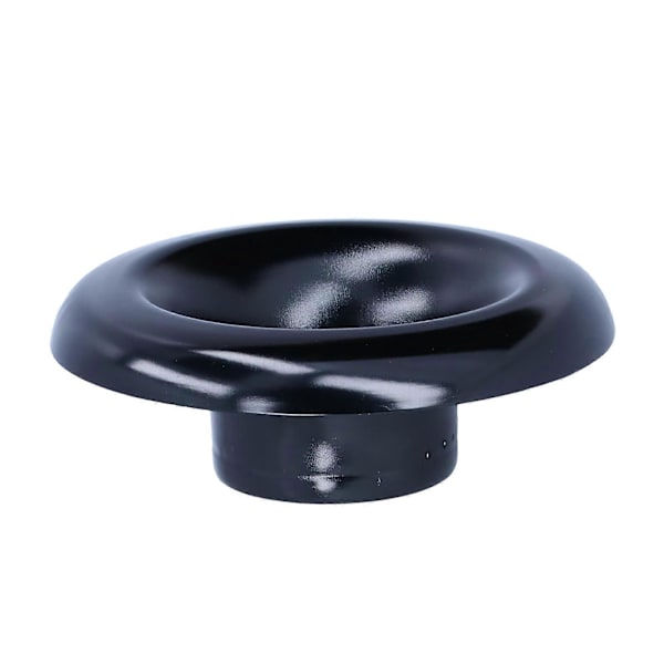 73mm/2.9in Bil Kort Ram Kalluftintag Turbo Horn Aluminium Velocity Stack Adapter Svart