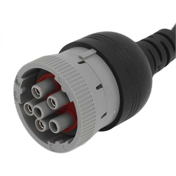 6-stifts till 16-stifts OBD1 till OBD2 Diagnostikkabel Diagnostisk Scanner Konverterare för J1708 Tunga Lastbilar