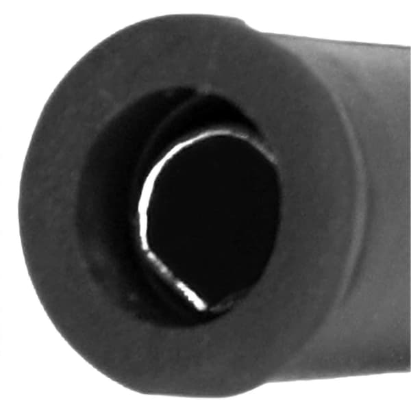 10 stk. testledninger krokodilleklemmer messing PVC isolerede sikkerheds multimeterklemmer til 4 mm bananstik sort