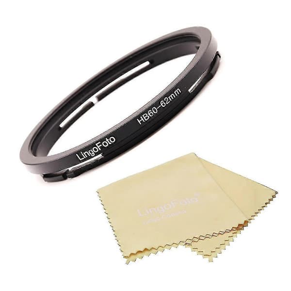 Hasselblad B60 Metal Filter Adapter Ring Til 62/ 67/ 72/ 77/ 82mm Filter Til Hasselblad B60 Bajonetfatning 62mm