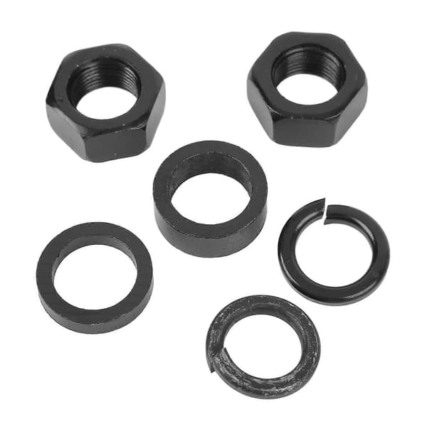 8 ST M18 Motoraxel Tillbehör Aluminiumlegering Packning Bricka Mutter Universell Passform