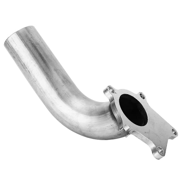 57mm Turbo Eksos Downpipe Dump Pipe med Pakning 5 Bolt Flens Rustfritt Stål Turbo Dump Pipe Erstatning for T3 T4 T04E