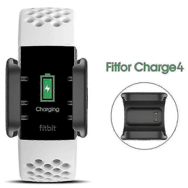 Oplader kompatibel til Fitbit Charge 4 Udskiftning USB-opladeradapter Opladerledning
