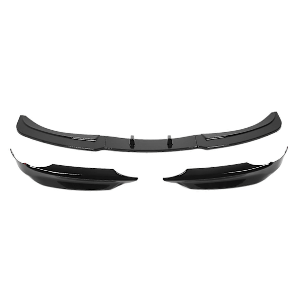 5 stk. Frontkofanger Læbe Spoiler Canard Læbe Hagesplitter Diffuser Body Kit til 3 Serie E90 E91 2005 til 2008 Blank Sort