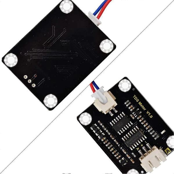 Analog TDS Sensor Modul Vandkvalitet Opløselighed Konduktivitet Nem Brug Væskedetektering til
