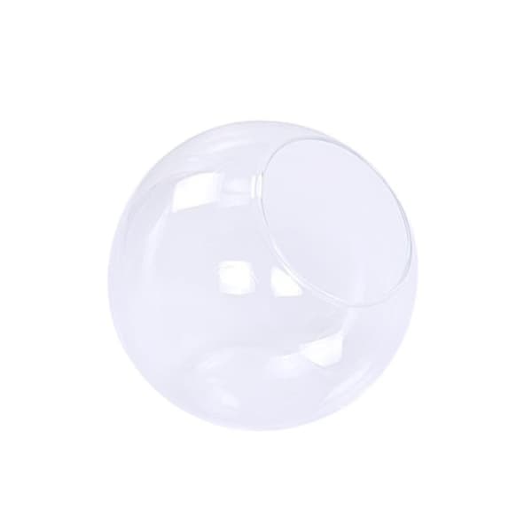 Klar glasvas fiskbål planter terrarium behållare hydroponisk dekor
