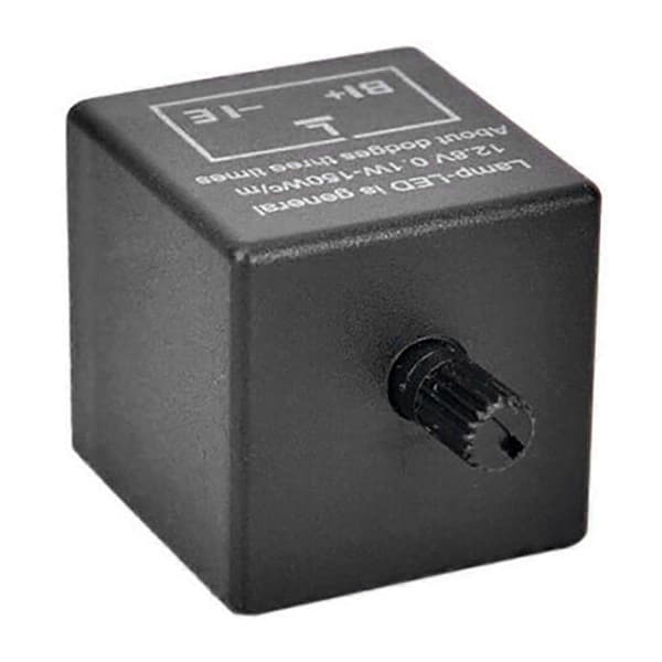 Elektronisk LED Justerbart Blinkrelæ til Blinklys CF13 JL-02 til Bil Motorcykel