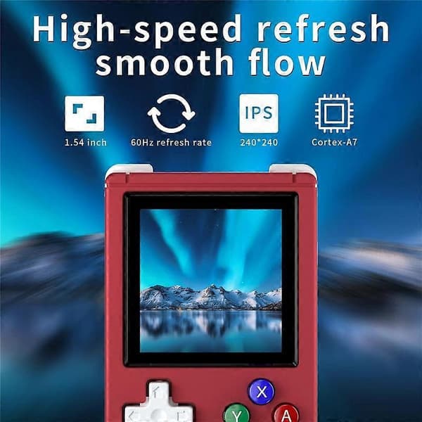 RG Nano Mini Retro Handhållen Spelkonsol 32G 1.54-tums Skärm Linux System Klassisk Spelkonsol Barnpresent B