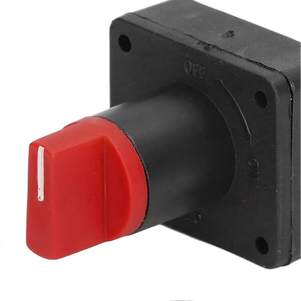 Batteri Afbryderkontakt ABS Isolationshus Kobberbelagt Indvendig Bolt Stor Strøm Batteri Master Isolator 300A