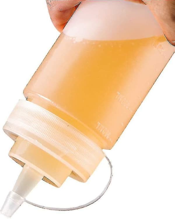 Sprutflaska, Klämflaska, Klämflaska, 6 stycken såsflaska 250ml
