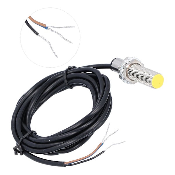 Nærhetsbryter 3 Leders Sensor DC6?36V M12 Tilbehør for Utstyr Maskineri TOSD-04-499A NPN Normalt Lukket
