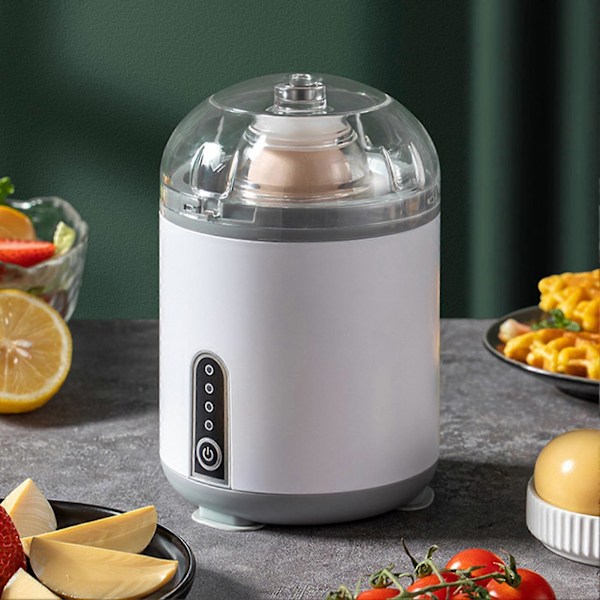 Elektrisk Äggrörare Skakare Effektiv Blandning Jämn Rotation Multifunktionell Portabel Äggula Vit Mixer för Kök Vit