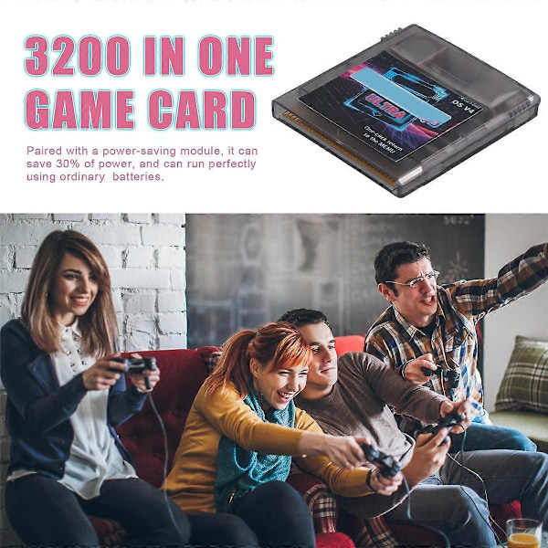 3200 i 1 Spil OS V4 til Gameboy Color Multi Spil Kassette Passer til GB //SP GB Kort