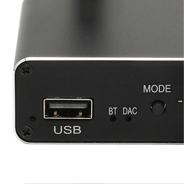 D18 Bluetooth DAC Konverter Digital til Analog Konverter med Bluetooth Modtager Understøtter U Disk Afspilning Lydstyrkekontrol