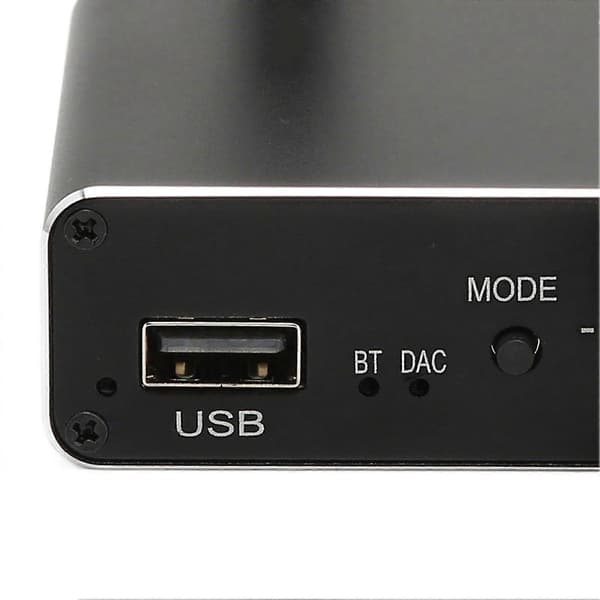 D18 Bluetooth DAC Konverter Digital til Analog Konverter med Bluetooth Mottaker Støtter U Disk Avspilling Volumkontroll