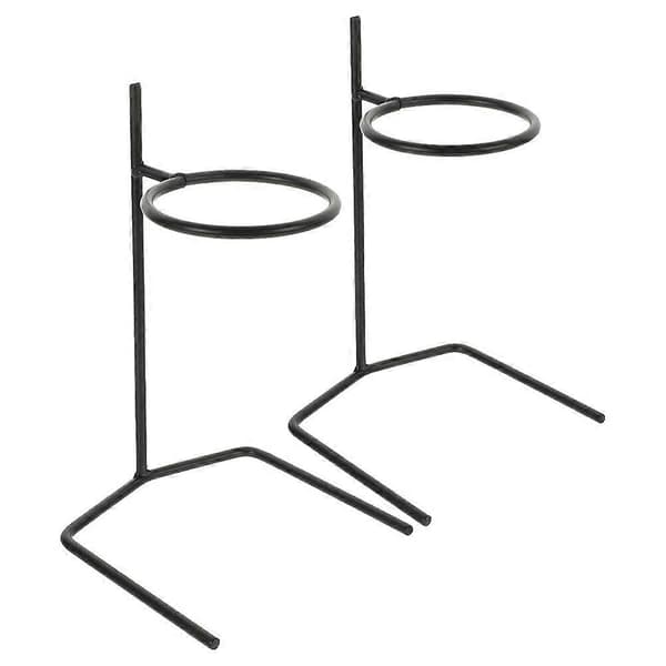 2 st Kaffedroppställ i metall Kaffefilterkopphållare Bryggkaffefilterställ