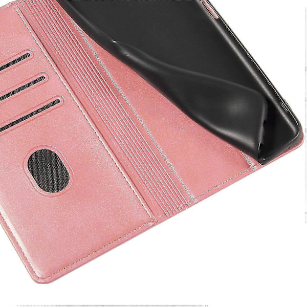 Til iPhone 16 Pro Etui Læder Telefon Cover Stærk Magnetisk Kortholder s20241212513 Style F