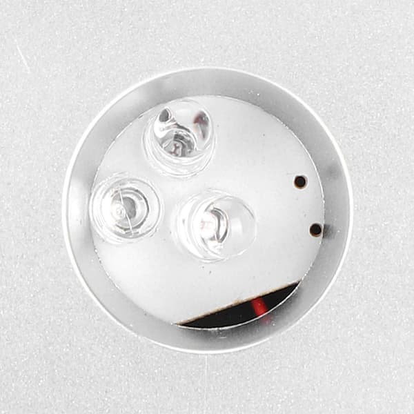 7 Färgglada LED Ljusbas Displayställ Kristall Ljushållare Liten Trapetsformad Ljusbas