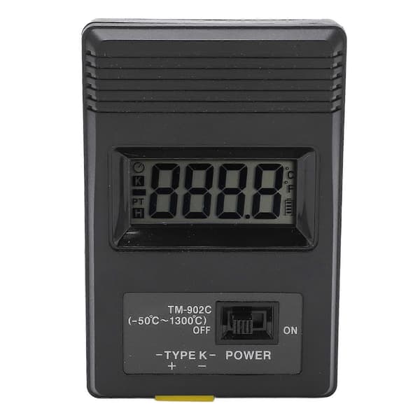 Tm?902c Høj Nøjagtighed Digitalt Termometer LCD Display Bærbart Temperaturmåler ?50 til 1300