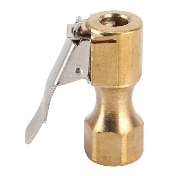 Däckpump Chuck Kontakt Snabb Clip-On Luftpump Adapter för Bil Motorcykel Pumpning