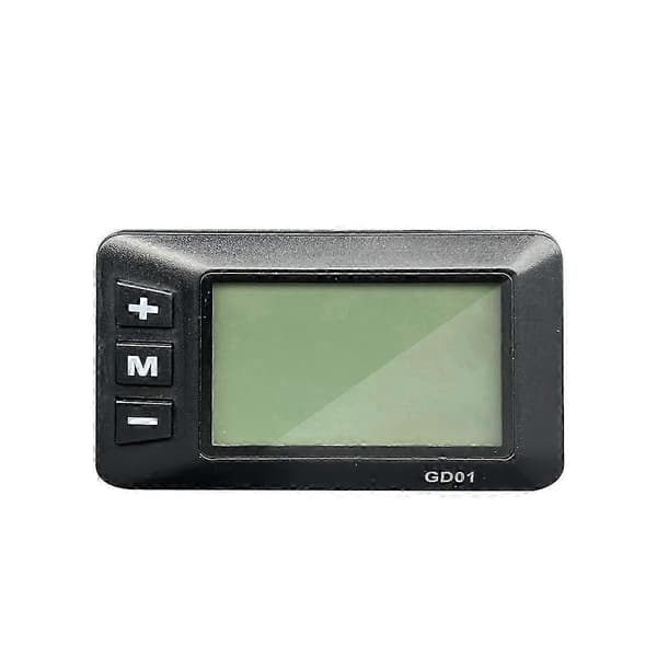 36V 48V Elcykel GD01 LCD Display Panel med Almindeligt Stik E-cykel Display Meter Tilbehør-God