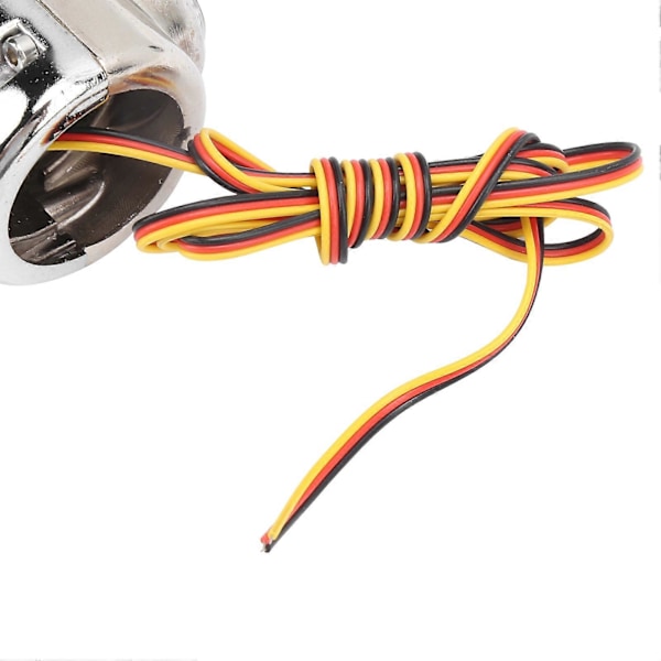 2 ST Motorcykel Highway Bar Lampa Krompläterad Universal för 1.25in Rördiameter Anti-kollisionsrör