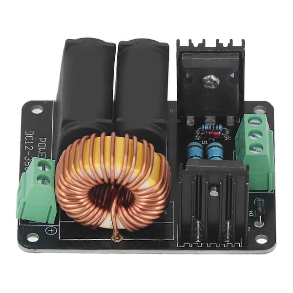 ZVS Driver Board Induktionsopvarmning Høj Volt Modul Spændingskontakt 12?24V DC Input