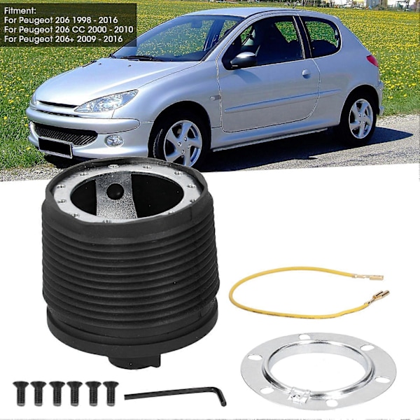 Rattnavadapter Koblingstilbehør Passer for Peugeot 206 1998 - 2016
