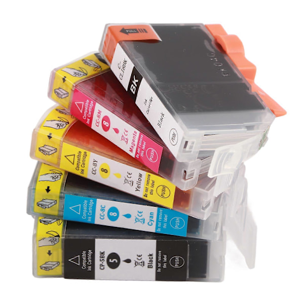 Blækpatroner Kompatibel Refill Erstatning til PIXMA IP4200 IP4300 IP4500 Printer 5 Farver (PGI?5BK CLI?8BK C M Y)