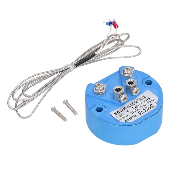 Temperatursensor Transmitter K Typ Termoelement Elektroniska Komponenter SBWR DC 24V