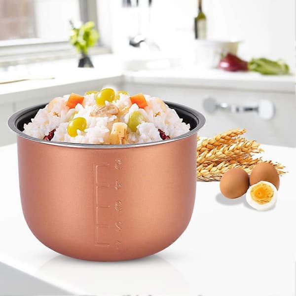 Non-stick Inre Kokkärl Behållare Ersättningstillbehör för 1.5L 1.6L Riskokare
