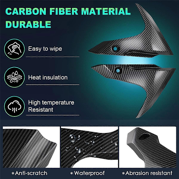Motorsykkelkåpe Øvre Kåpe Front Sidepanel Skjerm for MT07 FZ-07 2012-2017