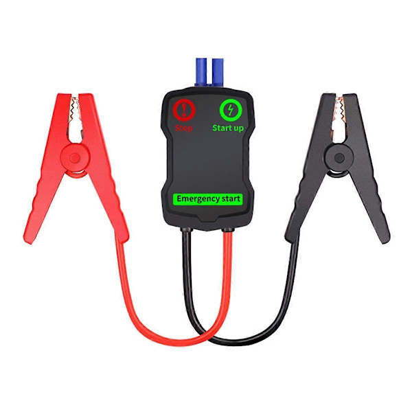 Bil Jumpstarter Booster Kabel Klips Nød Bilbatteri Intelligent Alligatorklemmer Rød-Sorte Klips til 12V JumpStarter