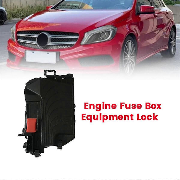 Motorrums säkringsdosa Utrustningslås A2465403803 för B CLA-Klass W177 W156 W176 W246 2013-2018