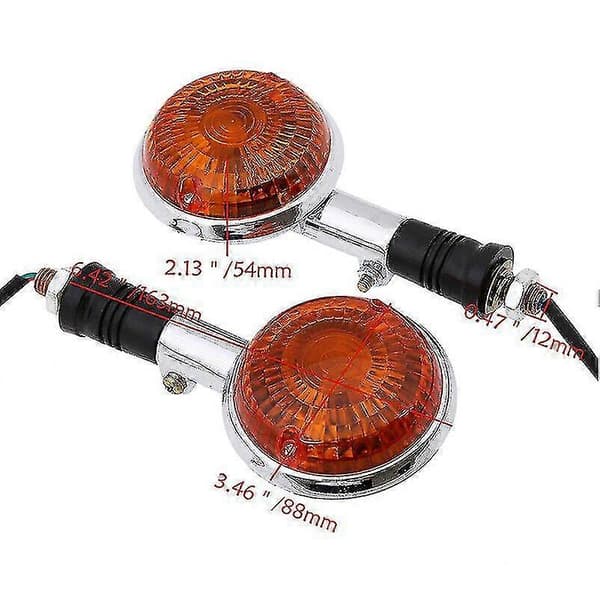 Blinkersglas för Yamaha Road Star Virago V Star 85-99 2-pack