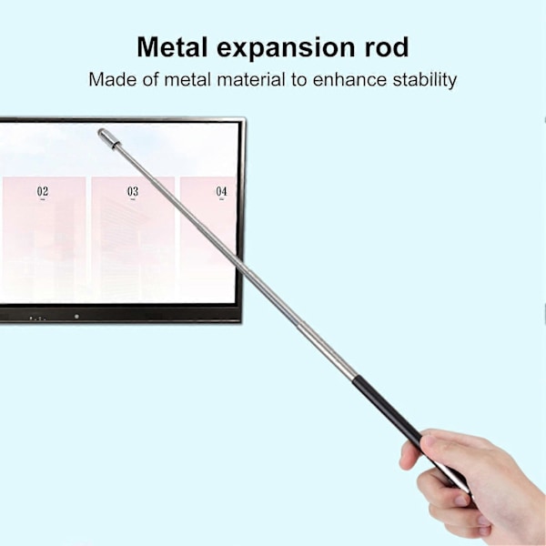 Qinhai Stylus Pen Hög Känslighet Hög Precision Slitstark Grepp Bekväm Mångsidig Dold Teleskopisk Stång Metall Universal Stylus Touch Scr