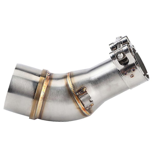 Motorcykel Slip On Udstødning Mellemled Rør Adapter Konnektor til Yamaha R25 R3 2013-2016