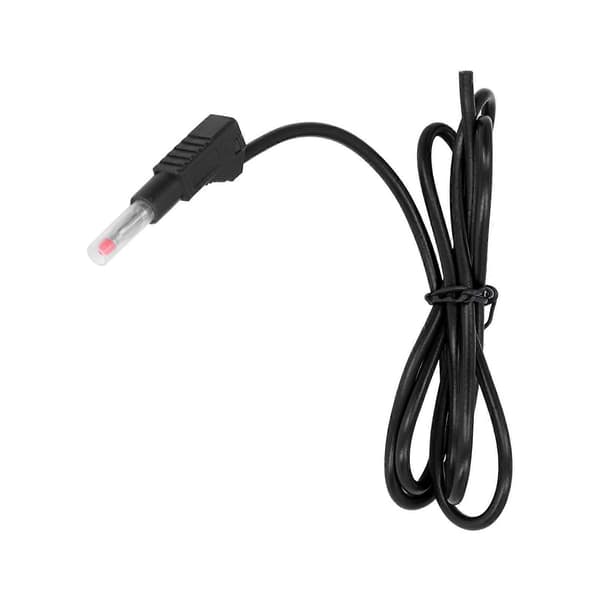 Banan Testledning 4mm Messingdele PE Skal 32A 1000V Sæt Kit til Elektricitetstest Sort
