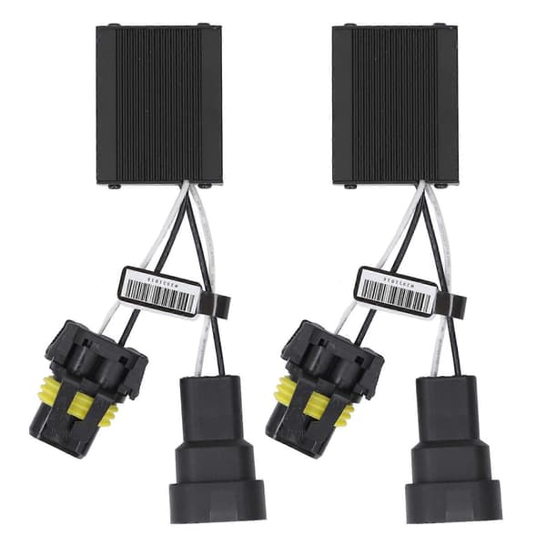 2 st LED Canbus Decoder Strålkastarlampa Ljus Felavstängare Tillbehör Set Kit C14 9006