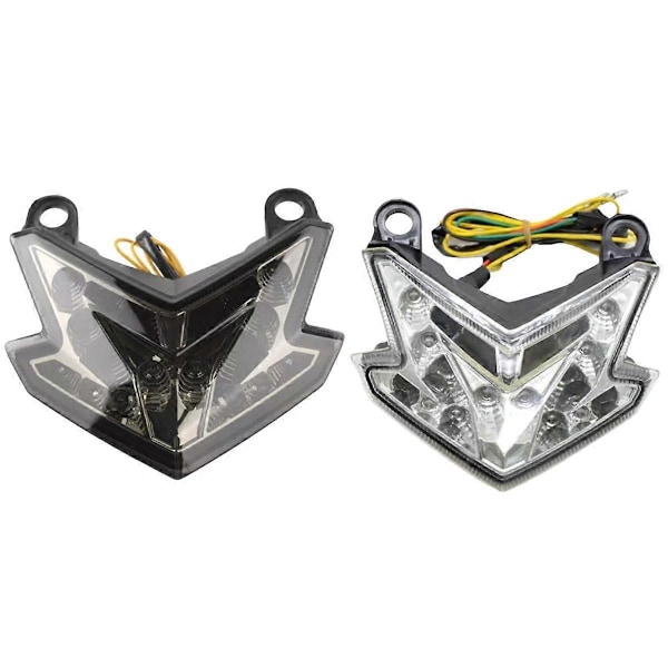 Motorcykel Baglygte LED Med Blinklys Bremselys Baglygte til Z125 2013-2022 Z800 ZX6R 2013-2016, A