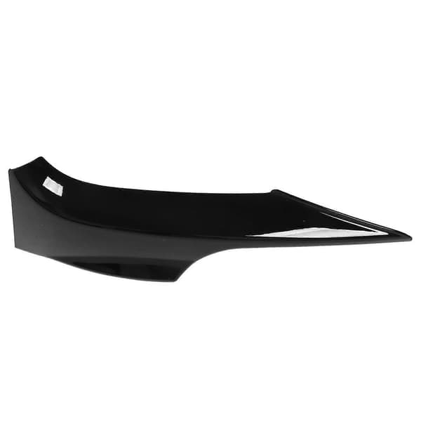 2 stk. Glossy Sort Front Kofanger Læbe Spoiler Venstre Højre til 3 Serie E92 E93 M Sport 2006?2009