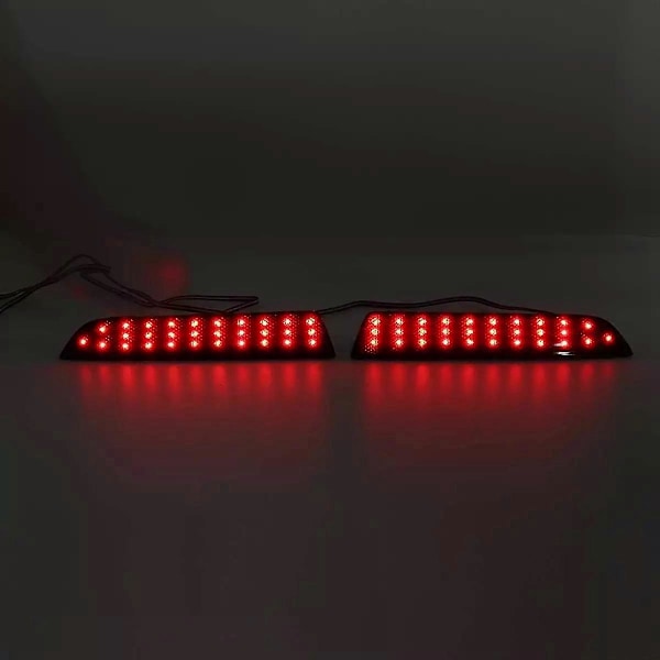 LED Bakre Stötfångare Reflektor Spotlight Dimljus Bakljus Bromsljus Reflexfolie för - W447 14-19