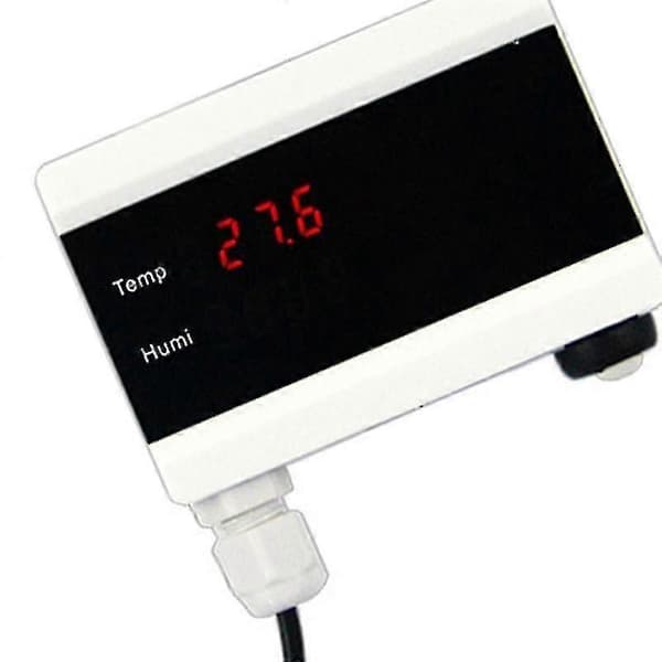 Tuya Wifi Temperatursensor Termometer Detektor Smart Life App Varsling Hjem Termostatkontroll Alarm