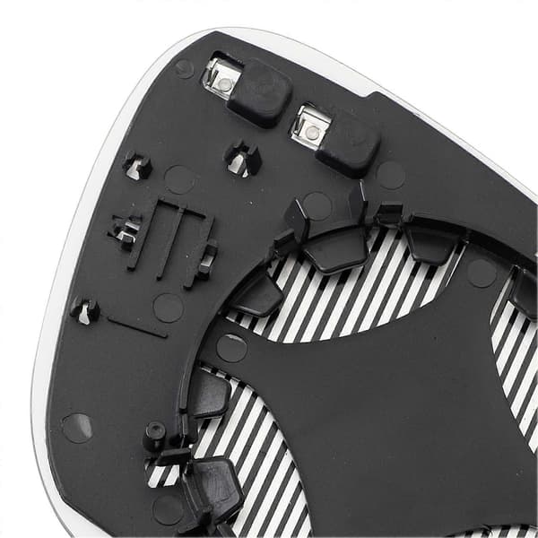 1 stk. Venstre Passagerside Clip-On Opvarmet Sidespejl Glas