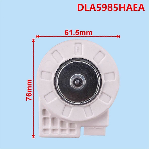 DLA5985XQEA Kylskåps DC Fläktmotor för Dubbeldörr Kylskåpsdelar Kylskåpsfrysar Fläkt DC10.4V