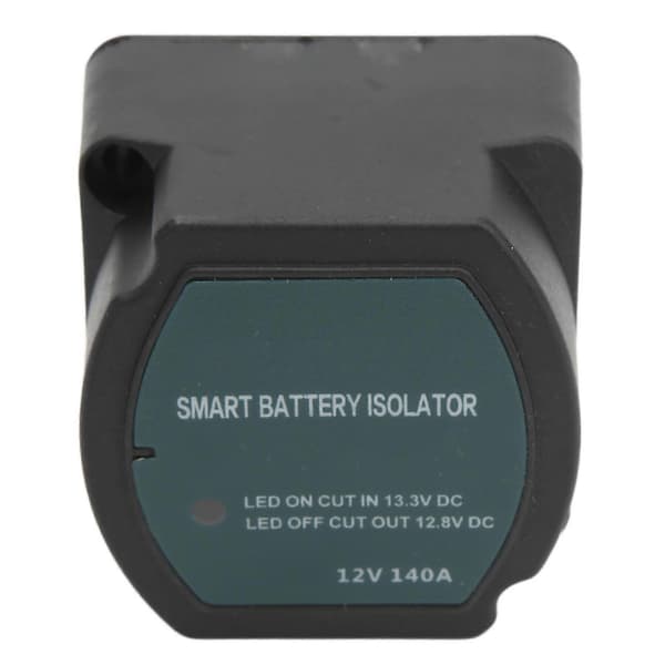 12V 140Amp Dobbelt Batteri Isolator Kit Manuel Auto Tilstande VSR Spændingsfølsomt Relæ til ATV UTV Båd RV Camper