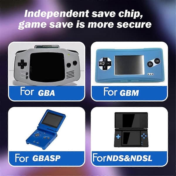 Til GB Flash Cart Backup Spil Rom Gendan Rame Gemmer til GB Spilkassetter