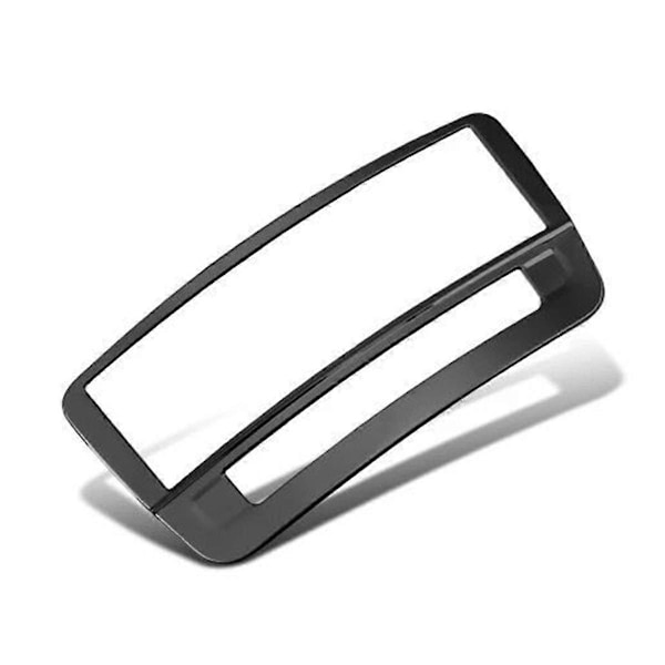 Bil Centerkonsol CD Panel Trim Klistermärke för GLA CLA -Klass CLA200 13-19 7 Knapp Justera Dekor Ram B