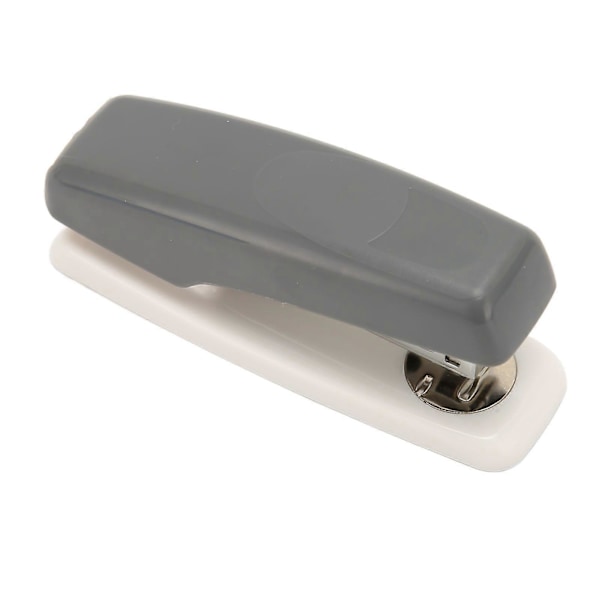 2 st Skrivbords häftapparat Multifunktionell 20 arks kapacitet Rotation Ergonomisk design Bords häftapparat för kontor skola hem grå